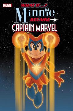 Marvel & Disney: What if? Minnie became Captain Marvel - Variant Cover by Phil Noto