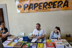 Lo stand del Papersera