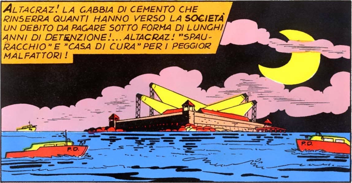 Topolino e l'uomo di Altacraz - Il carcere di Altacraz