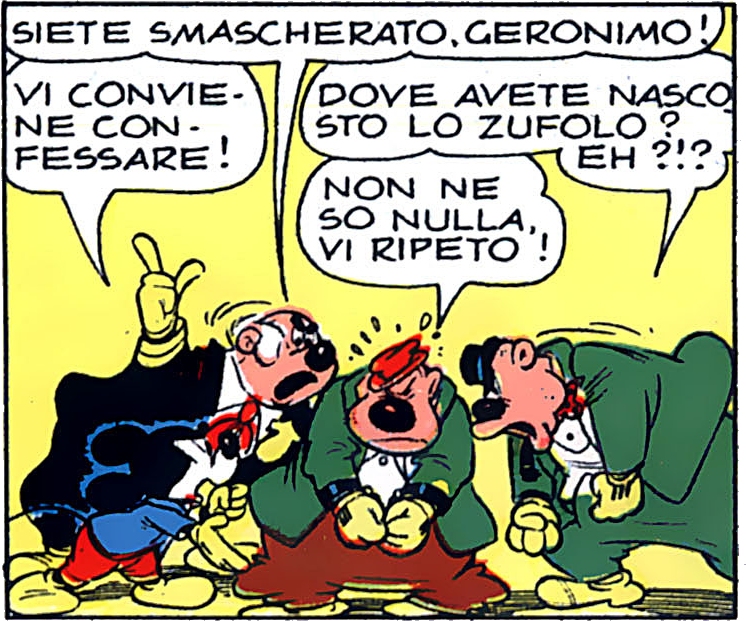 Topolino e l'uomo di Altacraz - Tutti contro uno