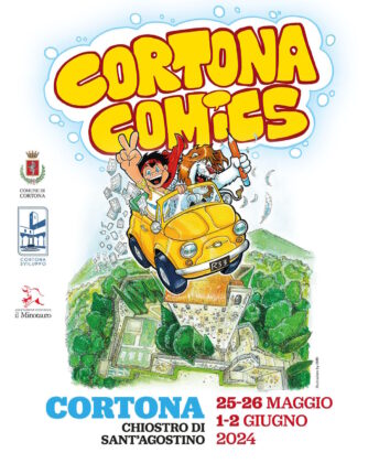 Manifesto di Cortona Comics 2024