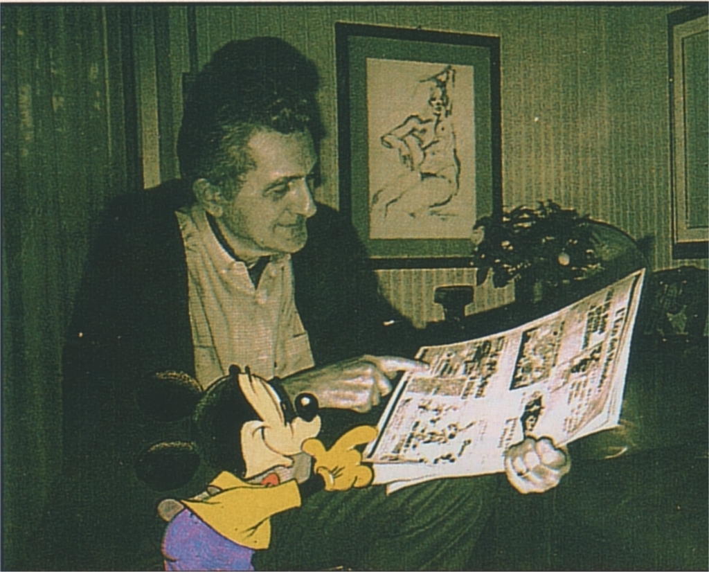 Sergio Asteriti e Topolino