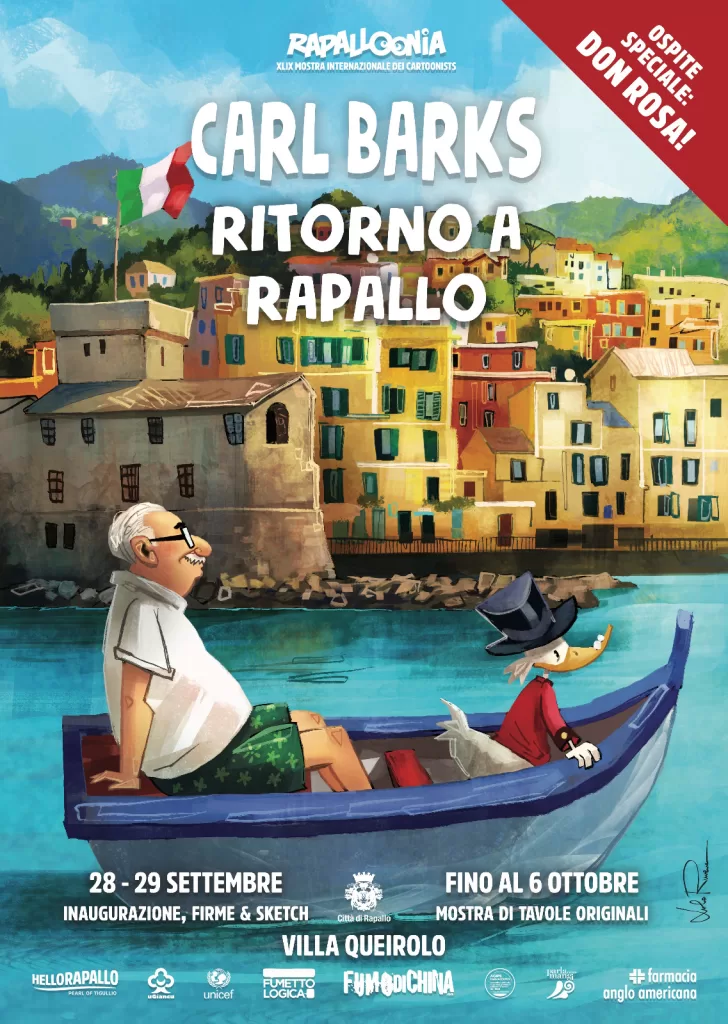 Rapalloonia 2024 - Carl Barks Ritorno a Rapallo